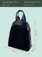 Женский рюкзак 360K-SZT-752-BLACK